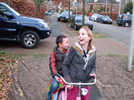 Puck kwam ook kijken naar de Sint